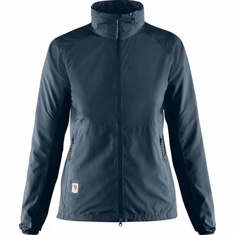 Fjallraven High Coast Trekking Jacket Navy Singapore For Women (SG-662441)